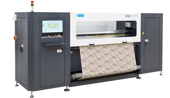 Rose digital printing
